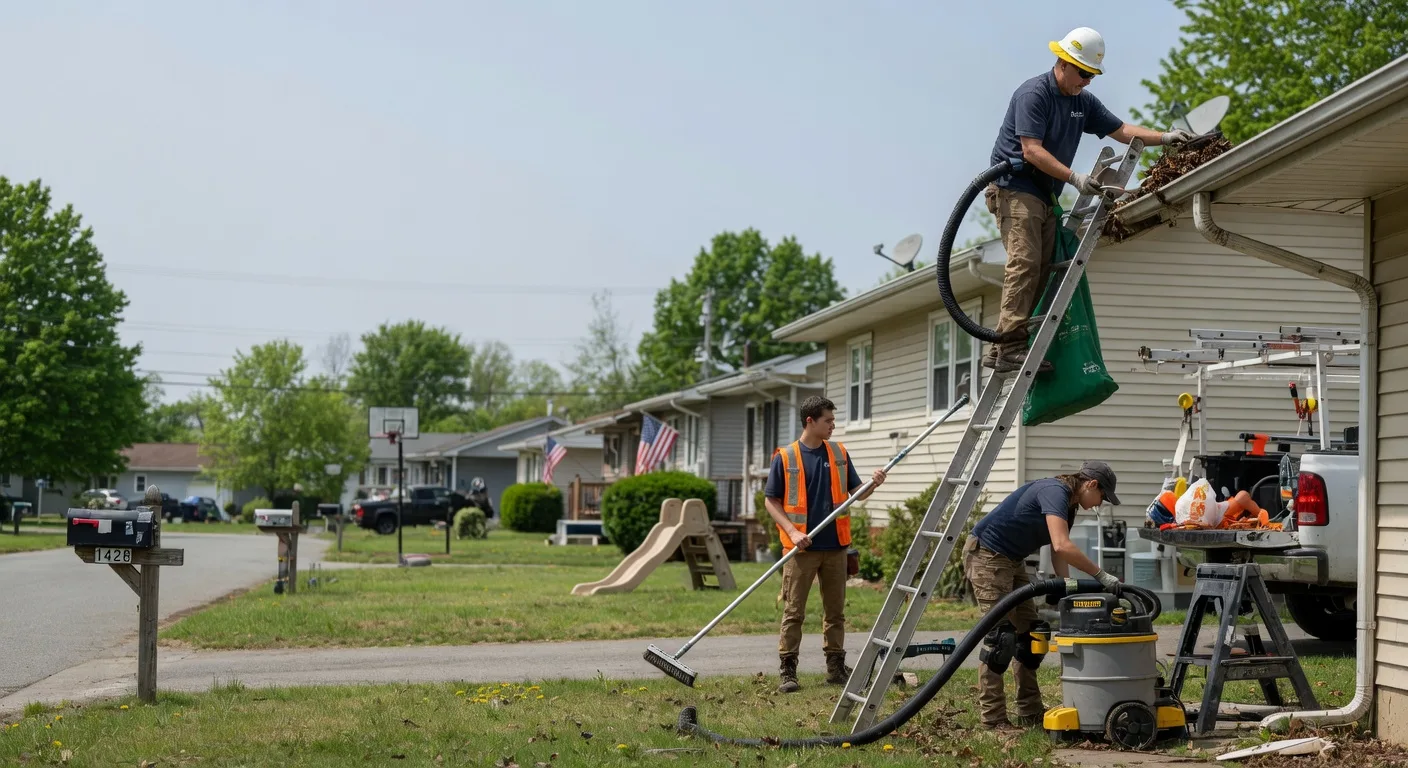 Gutter Installation in Dowell, IL near me